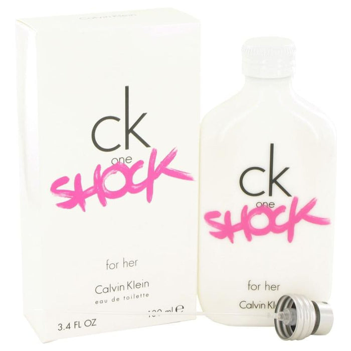 Ck one Shock Edt Spray by Calvin Klein for Women - 100 Ml