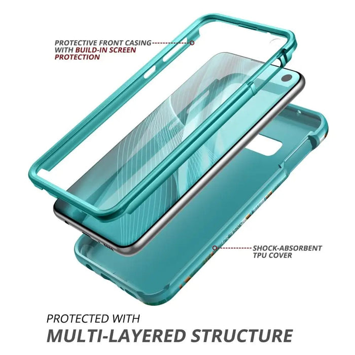 Shockproof Clear Case With Front Film For Samsung Galaxy