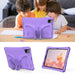 Shockproof Eva Butterfly Bracket Tablet Case Rose For Ipad