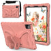 Shockproof Eva Butterfly Bracket Tablet Case Rose For Ipad
