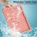 Shockproof Eva Butterfly Bracket Tablet Case Rose For Ipad