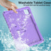 Shockproof Eva Butterfly Bracket Tablet Case Rose For Ipad