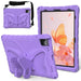 Shockproof Eva Butterfly Bracket Tablet Case Rose For Ipad