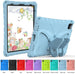Shockproof Eva Butterfly Bracket Tablet Case Rose For Ipad
