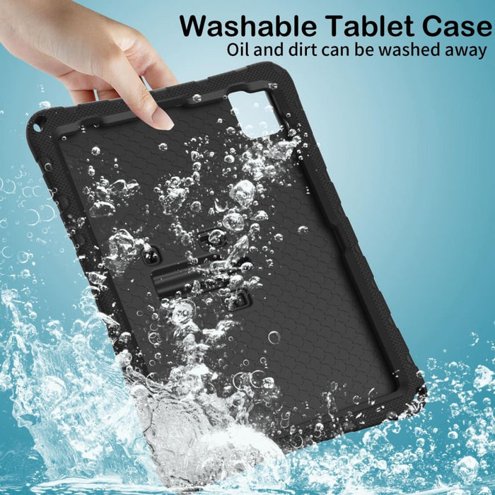 Shockproof Eva Butterfly Bracket Tablet Case Rose For Ipad