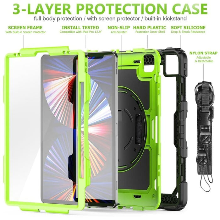 Shockproof Silicone Pc Protective Tablet Case For Ipad Pro