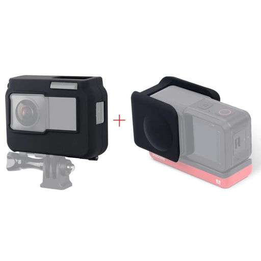 Shockproof Silicone Protective Case with Lens Cap Cover