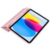 Shockproof Three Fold Tablet Leather Case For Ipad 10th Gen