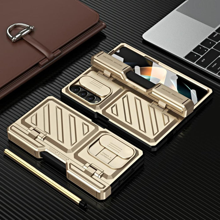 Shockproof Tpu Pc Phone Case With Pen For Samsung Galaxy z