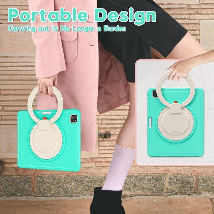 Shockproof Tpu Pc Protective Tablet Case With 360 Degree