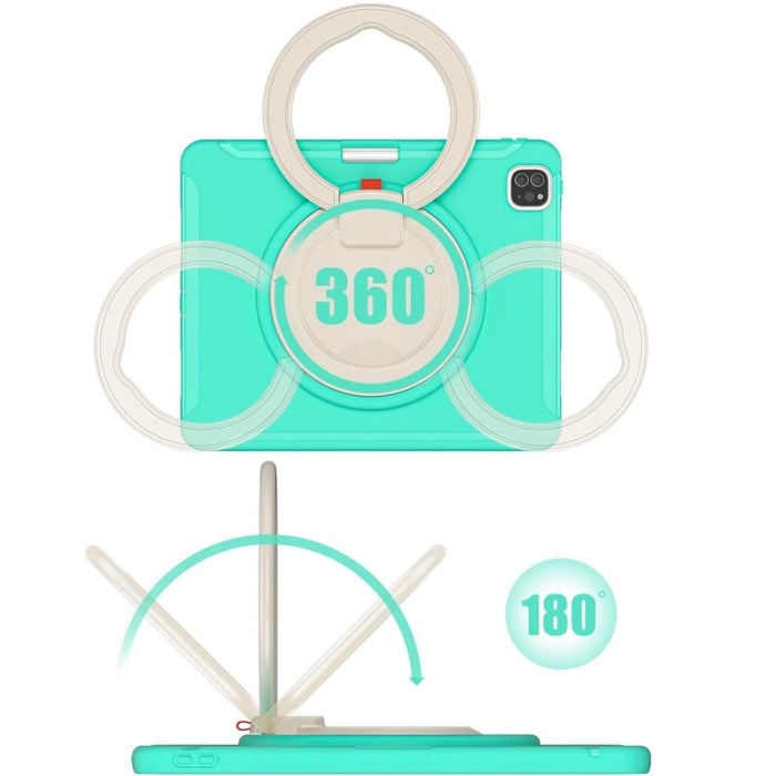 Shockproof Tpu Pc Protective Tablet Case With 360 Degree