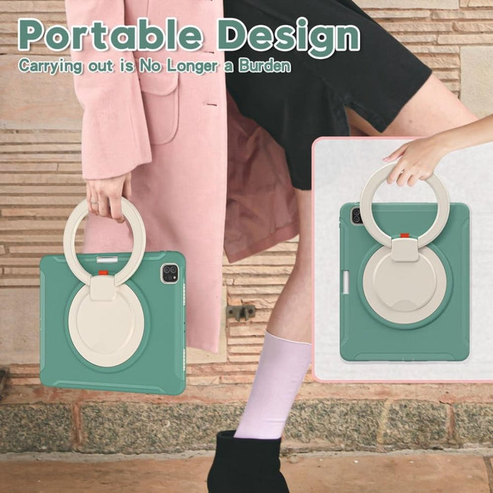 Shockproof Tpu Pc Protective Tablet Case With 360 Degree