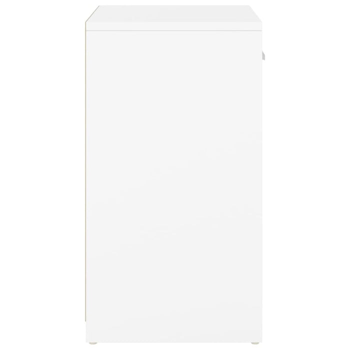 Shoe Bench White 94.5x31x57 Cm Chipboard Txliao