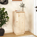 Shoe Cabinet 35x35x80 Cm Solid Wood Pine Notptp