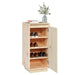 Shoe Cabinet 35x35x80 Cm Solid Wood Pine Notptp