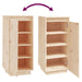 Shoe Cabinet 35x35x80 Cm Solid Wood Pine Notptp