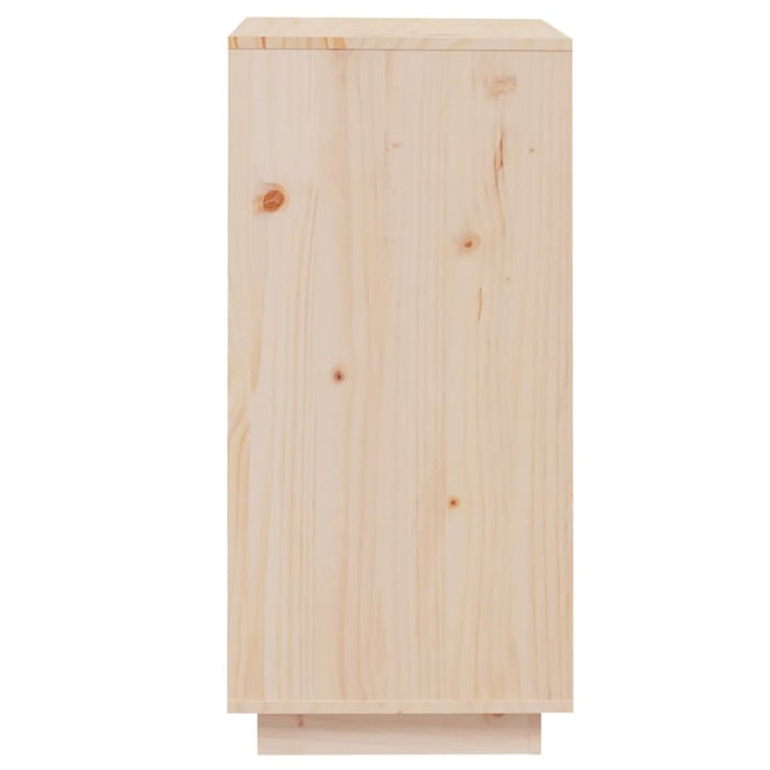 Shoe Cabinet 35x35x80 Cm Solid Wood Pine Notptp