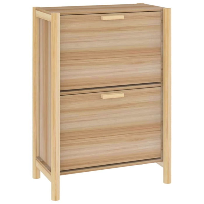 Shoe Cabinet 57.5x33x80 Cm Engineered Wood Taplnl