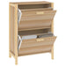 Shoe Cabinet 57.5x33x80 Cm Engineered Wood Taplnl