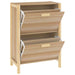 Shoe Cabinet 57.5x33x80 Cm Engineered Wood Taplnl