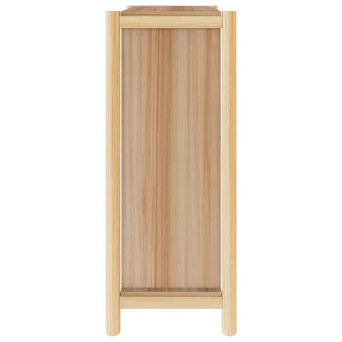 Shoe Cabinet 57.5x33x80 Cm Engineered Wood Taplnl
