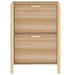 Shoe Cabinet 57.5x33x80 Cm Engineered Wood Taplnl