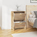 Shoe Cabinet 57.5x33x80 Cm Engineered Wood Taplnl