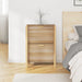 Shoe Cabinet 57.5x33x80 Cm Engineered Wood Taplnl