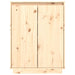 Shoe Cabinet 60x35x80 Cm Solid Wood Pine Notptb