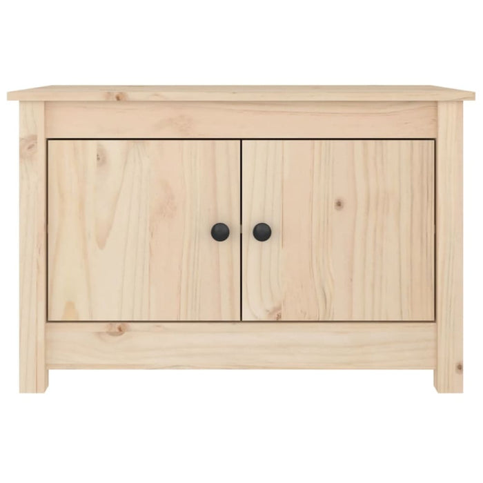 Shoe Cabinet 70x38x45.5 Cm Solid Wood Pine Notiik