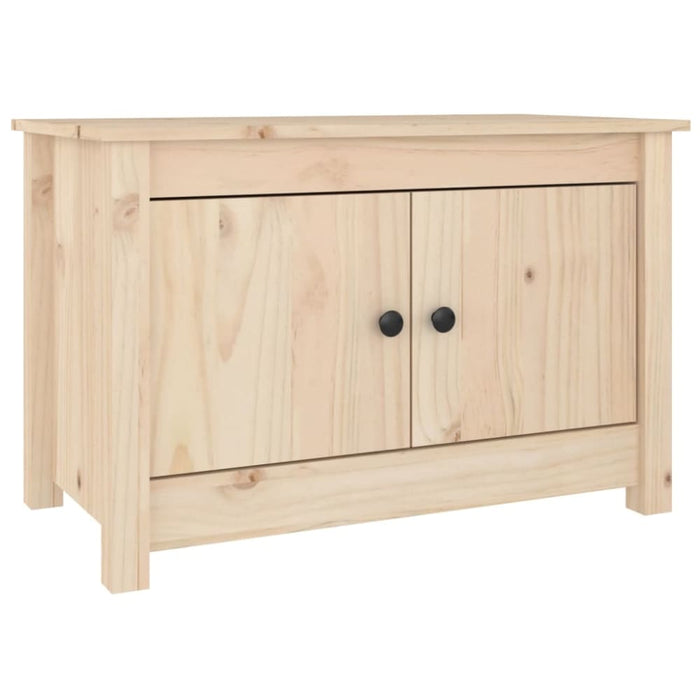 Shoe Cabinet 70x38x45.5 Cm Solid Wood Pine Notiik