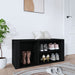 Shoe Cabinet Black 100x35x45 Cm Engineered Wood Nolkxo