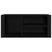 Shoe Cabinet Black 100x35x45 Cm Engineered Wood Nolkxo