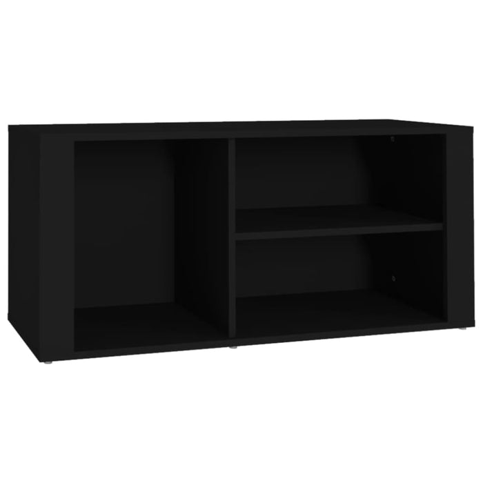 Shoe Cabinet Black 100x35x45 Cm Engineered Wood Nolkxo