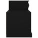 Shoe Cabinet Black 100x42x60 Cm Engineered Wood Nolaoi