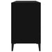 Shoe Cabinet Black 102x36x60 Cm Engineered Wood Nokiak