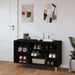 Shoe Cabinet Black 102x36x60 Cm Engineered Wood Nokiao