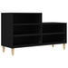 Shoe Cabinet Black 102x36x60 Cm Engineered Wood Nokixp
