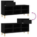 Shoe Cabinet Black 102x36x60 Cm Engineered Wood Nxoxbp