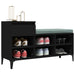Shoe Cabinet Black 102x36x60 Cm Engineered Wood Nxoxot