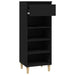 Shoe Cabinet Black 40x36x105 Cm Engineered Wood Nokiit