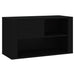 Shoe Cabinet Black 80x35x45 Cm Engineered Wood Nolipt