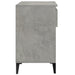 Shoe Cabinet Concrete Grey 70x36x60 Cm Engineered Wood