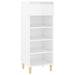 Shoe Cabinet Glossy Look White 40x36x105 Cm Engineered Wood