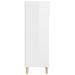 Shoe Cabinet Glossy Look White 40x36x105 Cm Engineered Wood