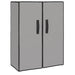Shoe Cabinet Grey 60x28x90 Cm Fabric Ttixlx