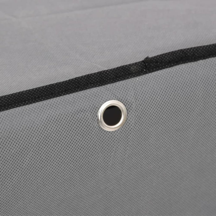 Shoe Cabinet Grey 60x28x90 Cm Fabric Ttixlx