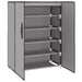Shoe Cabinet Grey 60x28x90 Cm Fabric Ttixlx