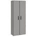 Shoe Cabinet Grey 60x30x166 Cm Fabric Ttixpk