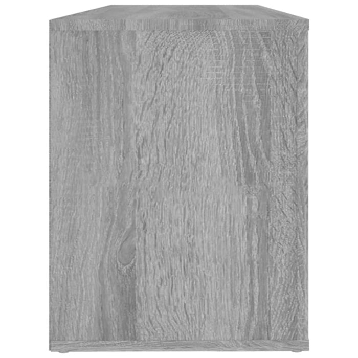 Shoe Cabinet Grey Sonoma 100x35x45 Cm Engineered Wood Nolkxl